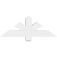 thumbnail image 2 of 36"W x 13 1/2"H x 4"D x 4"F, 9/12 Pitch, Redmond Architectural Grade PVC Gable Bracket, 2 of 8