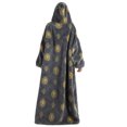 thumbnail image 2 of Msrlassn Extra Long Wearable Blanket Hoodie for Women Men Adults Oversized Hooded Blanket Sweatshirt, Super Soft Warm Comfortable Giant Wearable Blanket Hoodie with Big Pocket, 2 of 5
