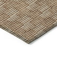 thumbnail image 5 of 9' X 12' Copper And Beige Geometric Washable Indoor Outdoor Area Rug, 5 of 5