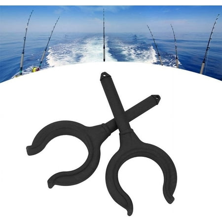 ZHAAGRJ Boat Oar Lock 2 pcs Boat Oar Lock Fishing Rod Holder Bracket Marine Rubber Dinghy Accessories Sturdy and Durable CJB#16853