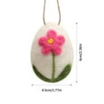 thumbnail image 2 of Wzzjkit Easter Simulation Wool Foam Wreath Decoration, 2 of 5