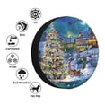 thumbnail image 5 of Easygdp Christmas Tree Wheel Sun Guard, Spare Tire Cover,Universal Trailer Suv Truck Camper Travel,Easy To Install And Remove -16 Inch, 5 of 9