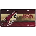 thumbnail image 1 of Arizona Coyotes Metal License Plate, 1 of 2