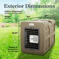 thumbnail image 2 of Dakota 283 G3 Framed Door Kennel - Small - Coyote Granite, 2 of 12