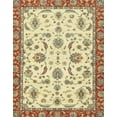 thumbnail image 1 of Ahgly Company Machine Washable Indoor Rectangle Abstract Gold Brown Area Rugs, 2' x 3', 1 of 7