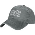 thumbnail image 2 of I'm Billing You for This Conversation Hat for Men Baseball Cap Adjustable Hats, 2 of 7