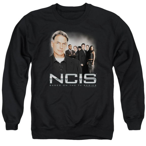Ncis Investigators Adult Crewneck Sweatshirt Black
