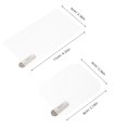 thumbnail image 2 of Shisuyan 8pcs Static Dashcam Mount Stickers Electrostatic Windshield Protection Film For Dash Camera Windshield Recorder Static Adhesive Stickers, 2 of 8