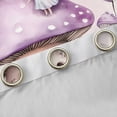 thumbnail image 5 of Feelyou Dreamy Elf Fairy Black Out Curtains for Girls, Kawaii Magic Princess Curtains Pack of 2 (42x63 Each), Flower Mushroom Cabin Bedroom Curtains, Blackout Curtains Room Decor, 5 of 7