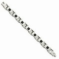 thumbnail image 3 of Stainless Steel Polished Black IP-plated 8.5in Chain ; 8.5 inch; for Adults and Teens; for Women and Men, 3 of 5