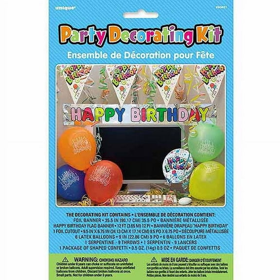 Happy Birthday Office Cubical Decorating Kit, 11pc