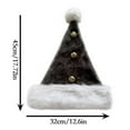 thumbnail image 3 of Gorro Navideo Para Fiestas Familiares, Ideal Para Adultos Y Nios. Tela, Estilo Sombrero De Copa, Ala Ancha, Ideal Para Reuniones Y Eventos En Interiores. Ideal Para Decorar Y Regalar En, UKHBMC, 3 of 8