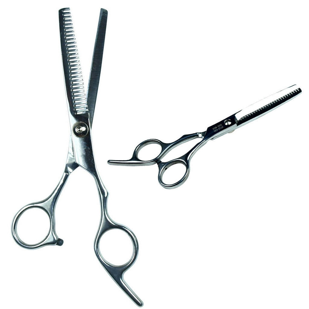 2020 New Professional Hair Cutting Thinning Scissors Stainless Steel Salon Hairdressing Shears Regular Flat Teeth Scissors