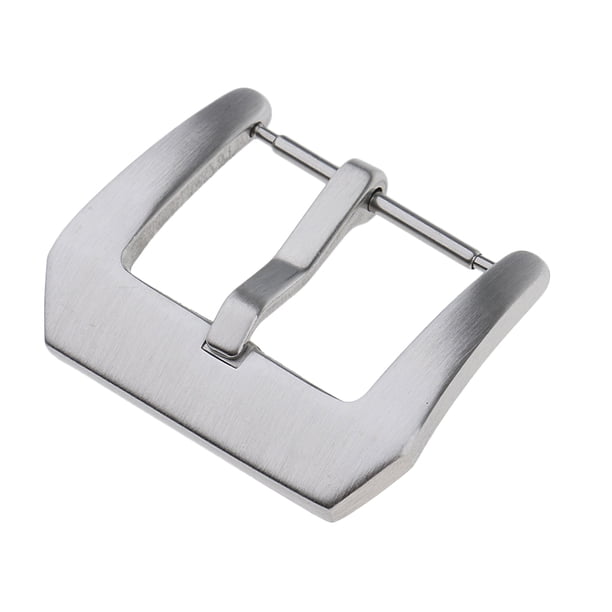 Hebilla de reloj de Acero inoxidable Color plata Sunnimix 16 mm