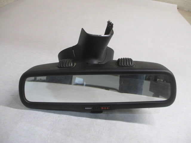 Pre-Owned Jeep Cherokee Manual Rear View Mirror w/911 Assist OEM LKQ - Verify Specific Vehicle Fitment In Description - (Good)