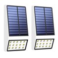 thumbnail image 1 of Lámpara de pared LED solar Control de luz 3 modos Lámpara de jardín impermeable Iluminación exterior (2 piezas) NikouMX Muebles, 1 of 8