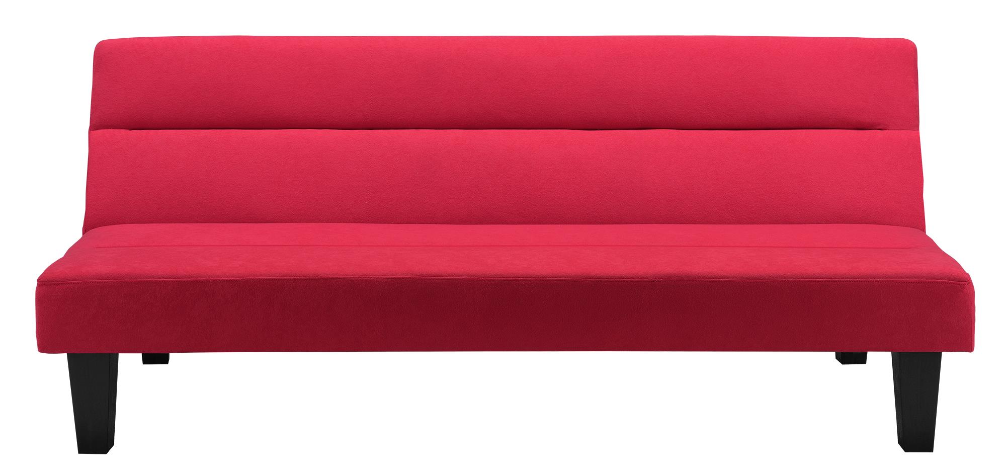 DHP Kebo Futon with Microfiber Cover, Red - image 9 of 13