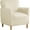 Beige, variant on TOPCHANCES Stretch Velvet Armchair Slipcover, Anti Slip Chair Covers for Living Room, Light Gray