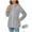 Gray, variant on hotojiny Packable Rain Jacket Women Lightweight Drawstring Hooded Raincoat Waterproof Windbreaker Jackets for Outdoor Hiking Fishing