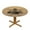 Retro Art Drum (2), variant on Retro Art Drum (2) Round Fitted Tablecloths Table Covers Wipeable Waterproof Elastic for Kitchen Dinning Parties Wedding Picnic Small Fits 40-44 Inch Table Size