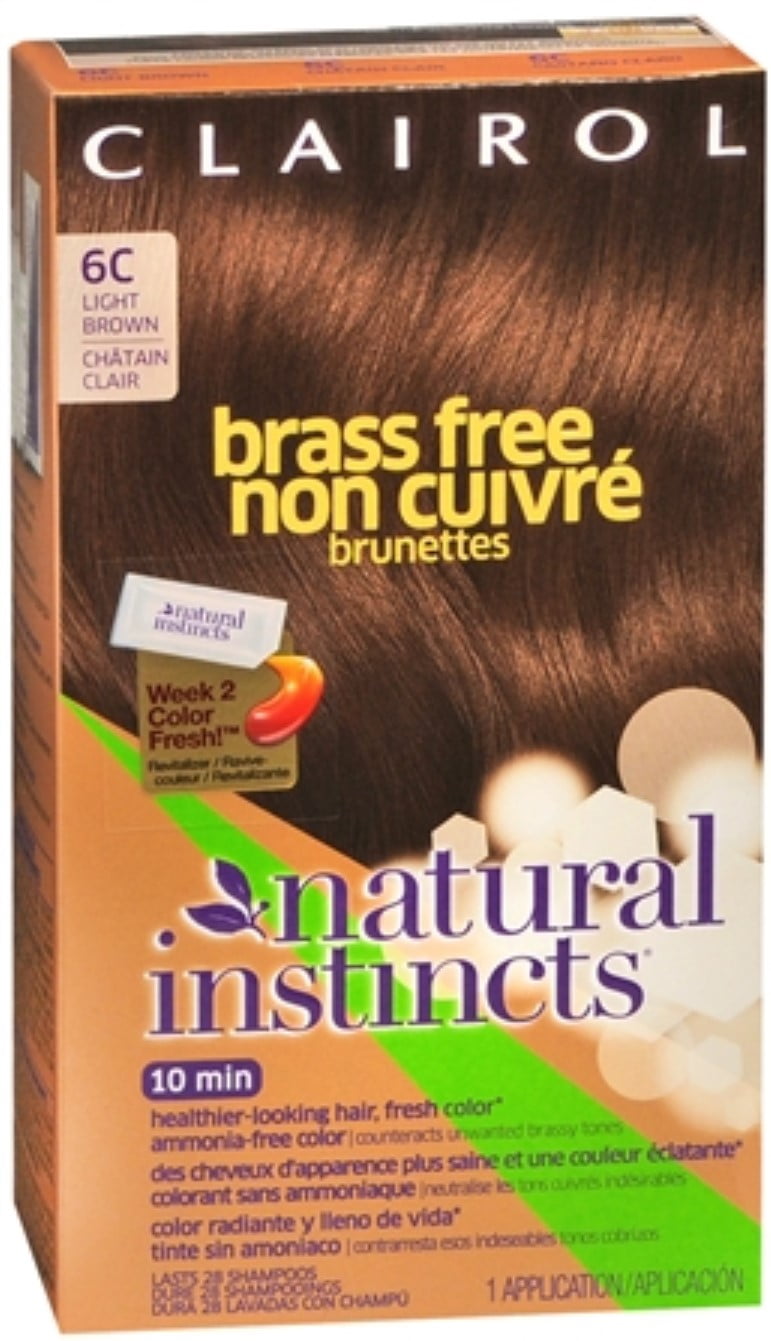 Natural Instincts Brass Free Color Chart