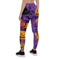 thumbnail image 5 of Kitty Loves Halloween Leggings Size: XS for Women | FIERCEPULSE, 5 of 10