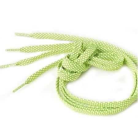 

Reflective Shoelaces Weave Safety Luminous Glowing Shoelaces For Men Women Adults Kids Walking Running 160cm Fluorescent Yellow