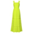 thumbnail image 4 of Joe Browns Women's Plus Size Square Neck Crinkle Maxi Dress, 4 of 4