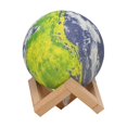 thumbnail image 1 of 3D Painted Moon Planet Light Bedroom Bedside Children's Hand-painted Graffiti Moon Atmosphere Night Light Starry Table Lamp, 1 of 5
