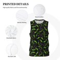 thumbnail image 3 of Pofeuu Cool Gamepad Print Basketball Jersey, Shirts for Men Youth Basketball Jersey Crew Neck-XX-Large, 3 of 6
