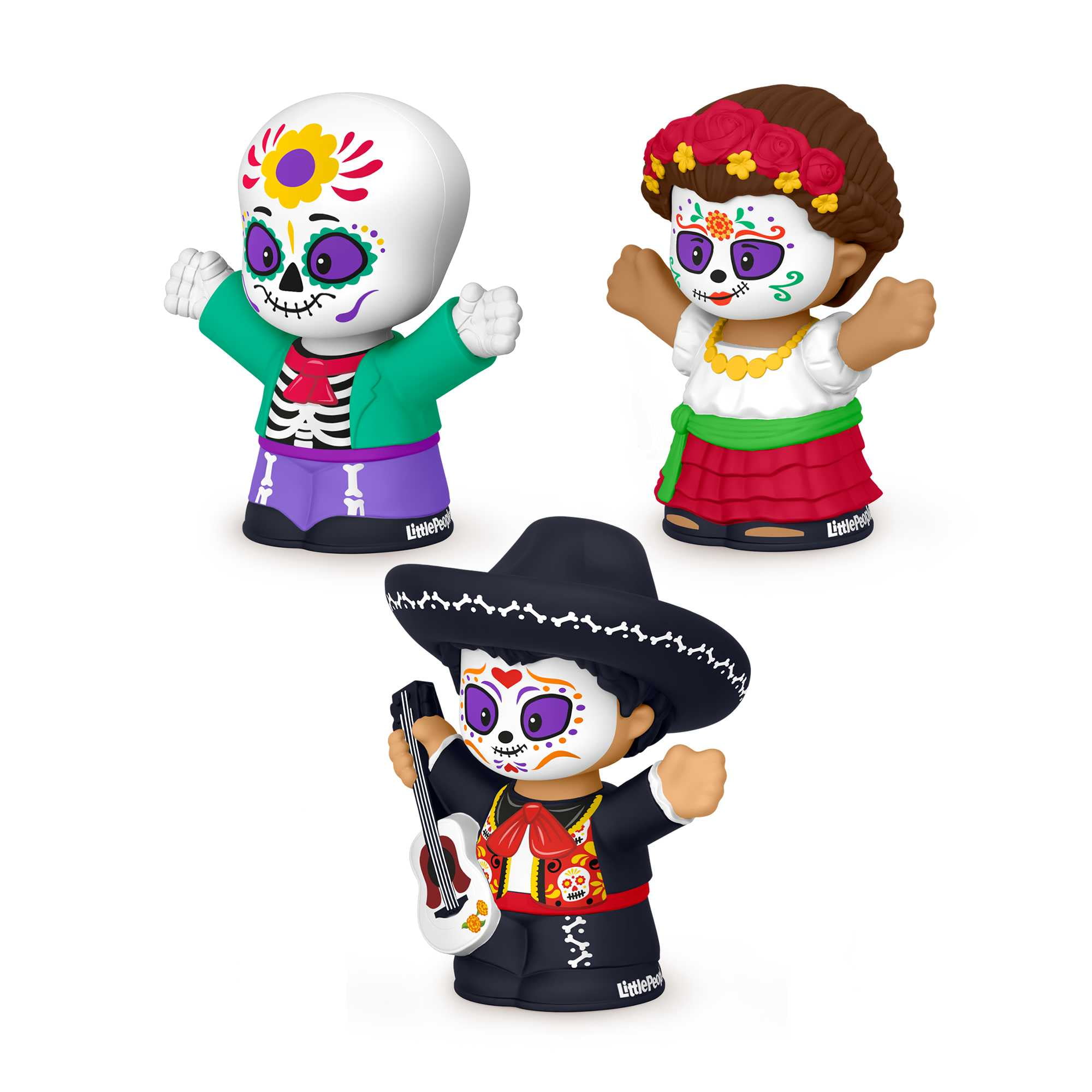 Little People Collector Día de Muertos Special Edition Set for Adults & Kids, 3 Figures