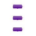 thumbnail image 1 of Thinsony 10 Grid Plastic Jewelry Removable Storage Box Beads Container Earring Purple 12.8x6.5x2.2cm 3Set, 1 of 6