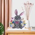 thumbnail image 3 of DIY 5D Diamante Pintura Conejo de Pascua Ornamento iños Adultos de Vacaciones C+DIY 5D Diamante Pintura Conejo de Pascua Ornamento BLESIY Kits de pintura de diamantes, 3 of 8