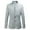 Grey, variant on sususu Black Blazer for Men,Red Suit,Modern Two Button Notch Lapel formal Business Casual Sport Coat for Wear