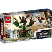 هجوم LEGO Marvel على New Asgard ، لعبة Thor Buildable Toy 76207
