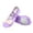 Purple-01, variant on Kids Girls Ballet Shoes with Lace Bow Dance Slippers Soft Cotton Yoga Gymnastics Shoes for Toddler