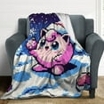 thumbnail image 4 of Anime Pokemon Blankets Pokémon Throw Blanket 40"*50" （100*130cm） Pokémon Merch for Kids, 4 of 8
