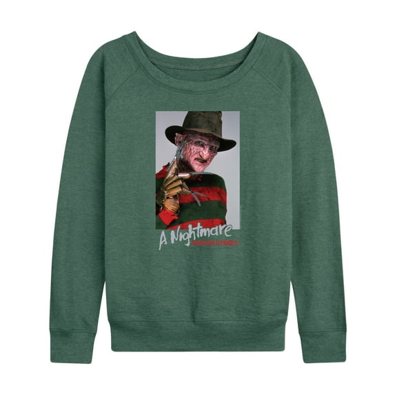 Nightmare on Elm Street - Man Of Your Dreams - Women's Lightweight French Terry Long Sleeve Shirt