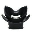 thumbnail image 2 of Scuba Choice Silicone Regulator Comfort Bite Mouthpiece with Lip Shield, Black, 2 of 3