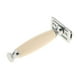 thumbnail image 5 of Maquinilla de afeitar de seguridad de doble filo para hombre, afeitadora clásica de aleación, mango de madera n.º 4 Colcomx Afeitadora de afeitado Munal Safety, 5 of 8