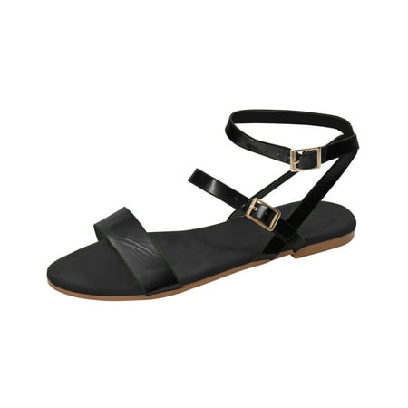 

Rdeuod Women S Sandals Summer Ladies Casual Footwear Solid Color Flip-Flops Woman Shoes