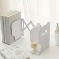 thumbnail image 2 of 1 Adjustable Bookend, Bookcase, Metal Bookend for Thick Books, Suitable for Office, Home and School Use, Extendable to 17.7 inches, 2 of 11