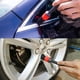thumbnail image 3 of Rim brushes, set of 5 car care brushes, car cleaning brushes, perfect for cleaning furniture, cars, trucks (black), 3 of 5