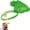 Green, variant on Funny Hand Sun Visor Hat Headband, Palm-Shaped Adjustable Sun Visor Cap for Women Men for Beach Party