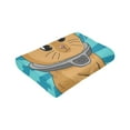 thumbnail image 6 of Wijzvio Subnautica Cats Throw Blanket Soft Fuzzy Fleece Blanket For Couch Bed Living Room Decoration 50"X40", 6 of 9