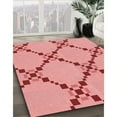 thumbnail image 2 of Ahgly Company Indoor Rectangle Patterned Grapefruit Red Area Rugs, 5' x 8', 2 of 6