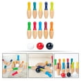 thumbnail image 3 of OULII 1 Set Bowling Toys Indoor Play Multi Synthetic Material Premium Design, 3 of 8
