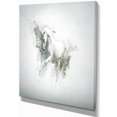thumbnail image 2 of Cheval Blanc - Art Mural sur Toile Animal, 2 of 3