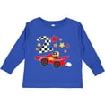thumbnail image 3 of Inktastic Happy 2nd Birthday Red Racing Car Boys or Girls Long Sleeve Toddler T-Shirt, 3 of 5