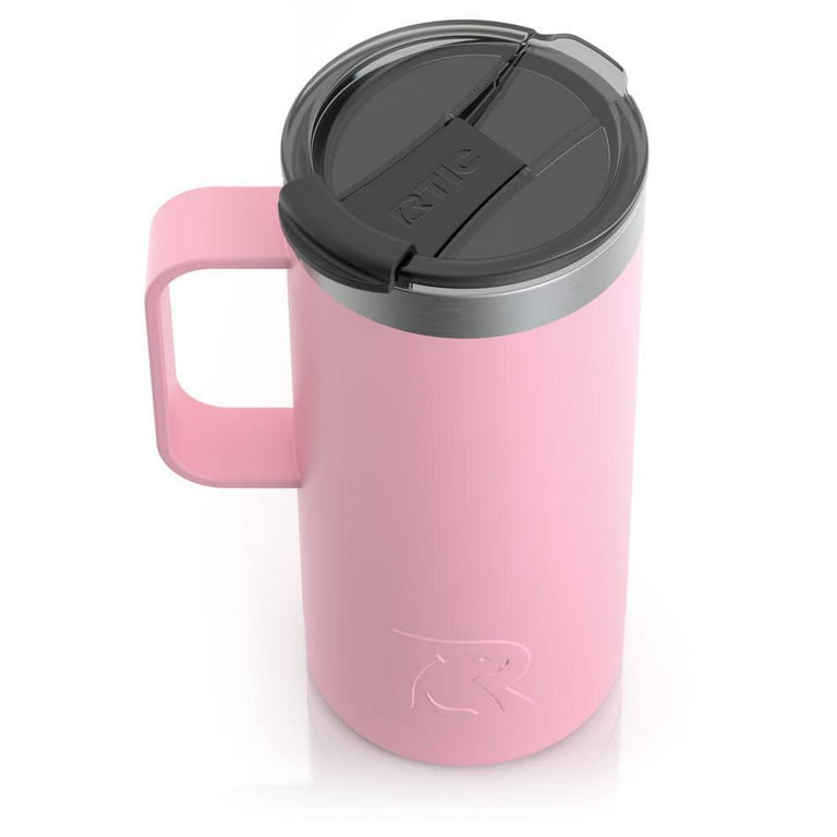 450ML Stainless Steel Coffee Cup Mug Handle Straw Lid Vacuum Flask  Insulated Coffee Mug Coffee Tumbler Cold Hot Water Bottle